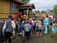 Воскресная школа на каникулах в Парфино